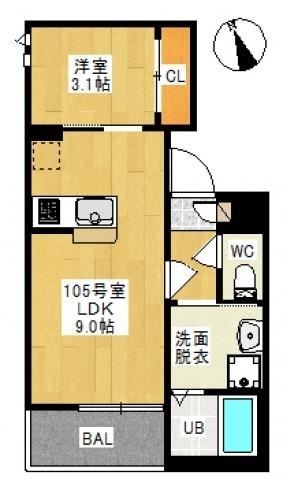  間取り図写真