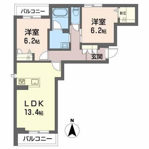メゾン・ド・ポワール 間取り図画像