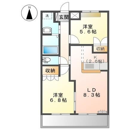 菜園〜SAIEN〜 間取り図画像