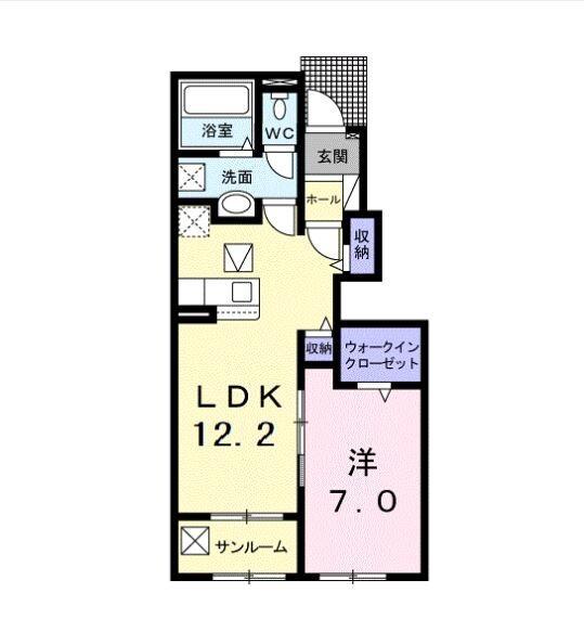 シンフォニーⅢ 間取り図画像