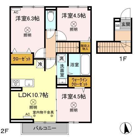  間取り図写真