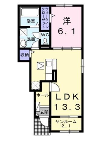 メゾン・ド・グランメール 間取り図画像