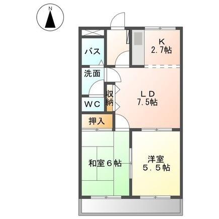 ミストラル 間取り図画像