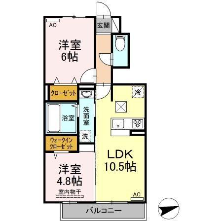 マーメゾン 間取り図画像