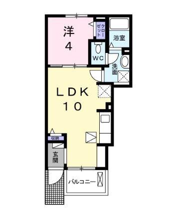ポルト　リアン 間取り図画像
