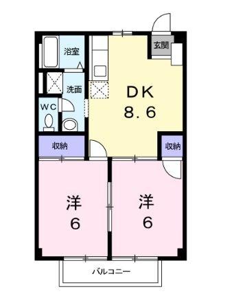 サザンウインド 間取り図画像