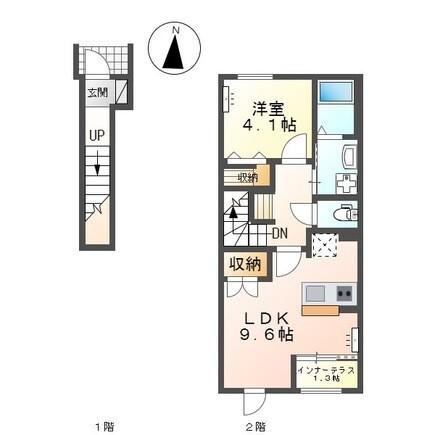 バン・ピース 間取り図画像