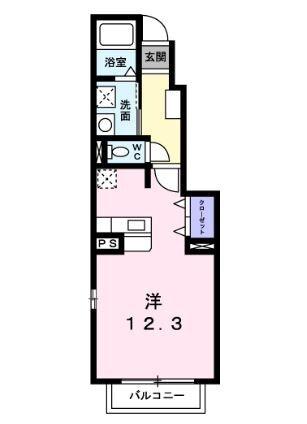 ハマナスC 間取り図画像