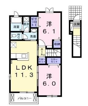 ひまわり 間取り図画像