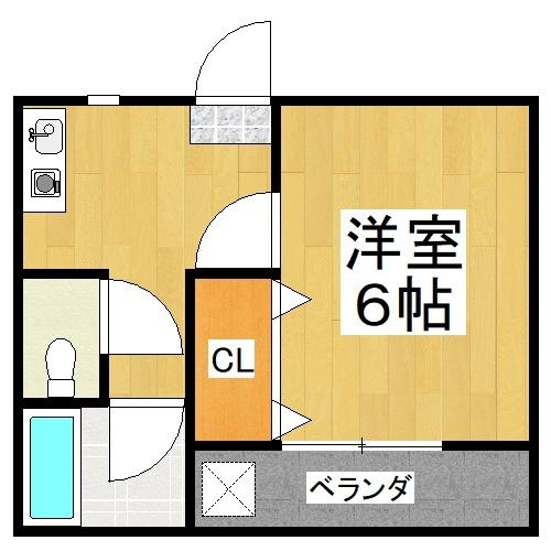 ル・クール瀬戸Ⅱ棟 間取り図画像