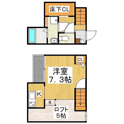 ADC西川原 間取り図画像