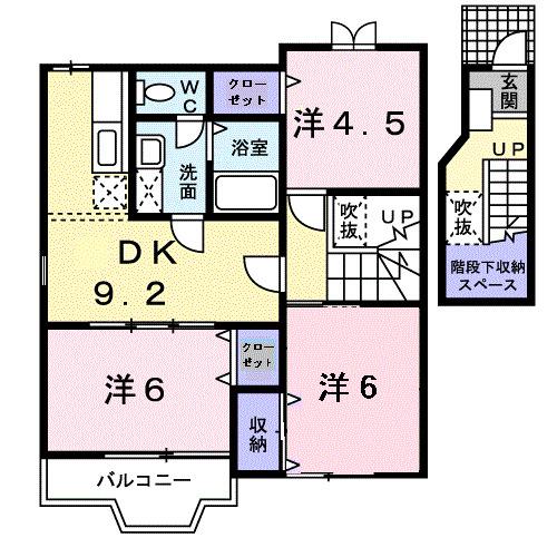  間取り図写真