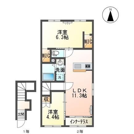  間取り図写真