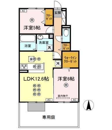  間取り図写真