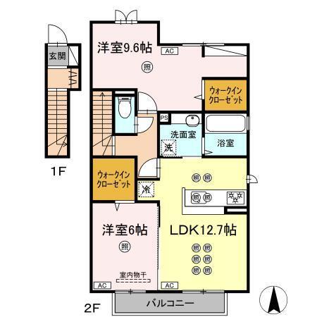  間取り図写真