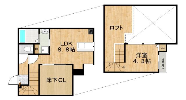  間取り図写真