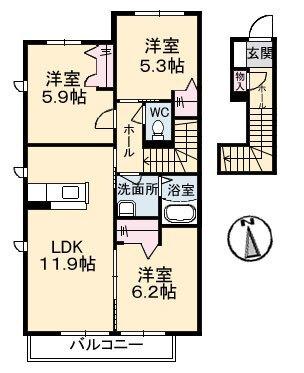  間取り図写真