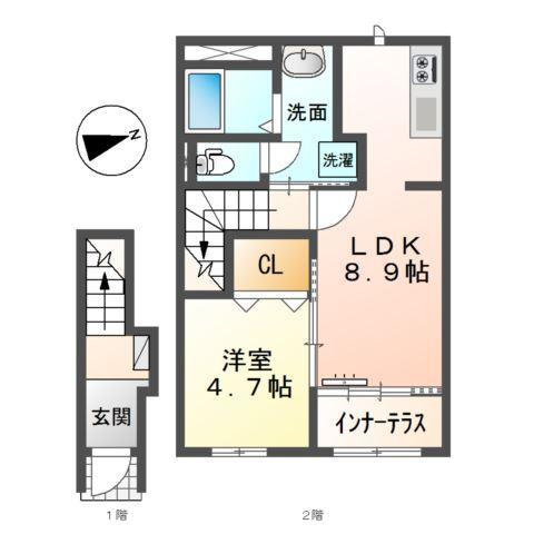 間取り図写真