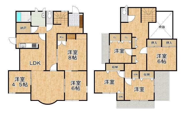  間取り図写真