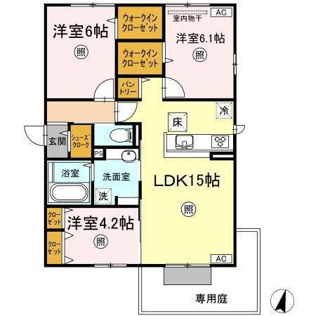  間取り図写真