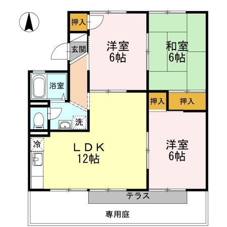 間取り図写真