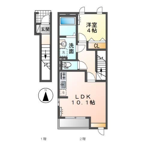  間取り図写真