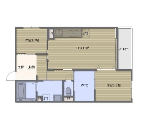  間取り図写真