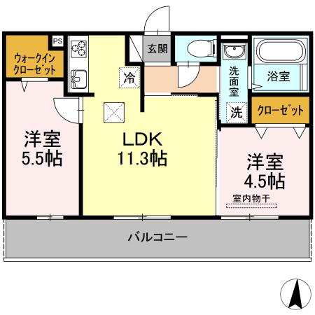  間取り図写真