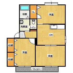 シャーメゾンわけA_間取り_0