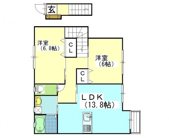  間取り図写真