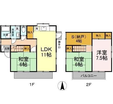  間取り図写真
