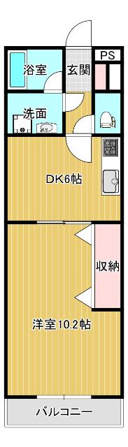 プレステージ高島 間取り図画像