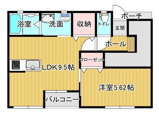 ソラリア(北側) 間取り図画像