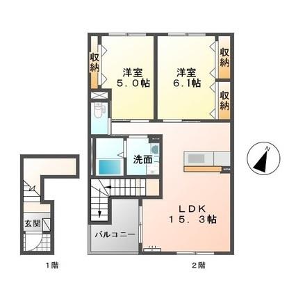 グレースR 間取り図画像