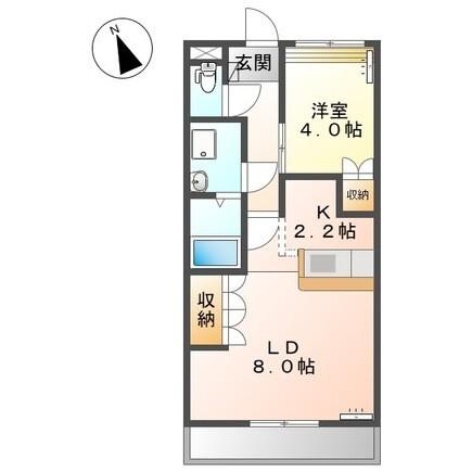 ミロワール伍番館 間取り図画像