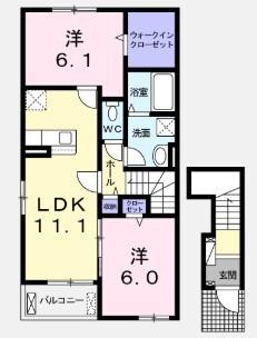 シンフォニーⅠ 間取り図画像