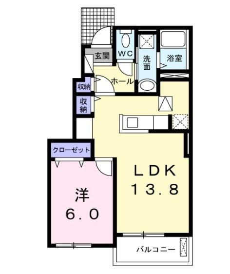 ハーモニー・ガーデンⅠ 間取り図画像