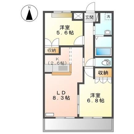 菜園〜SAIEN〜 間取り図画像