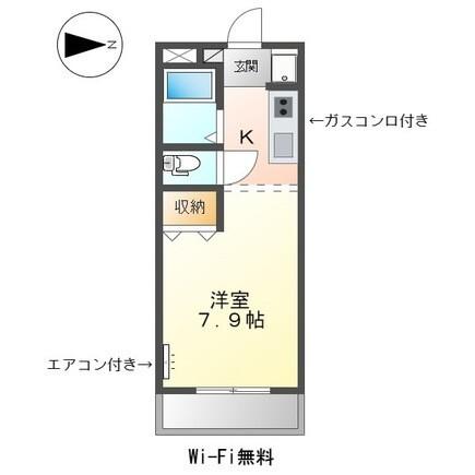 キャンベルハイム 間取り図画像