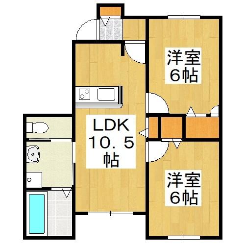 コンフォーティア 間取り図画像