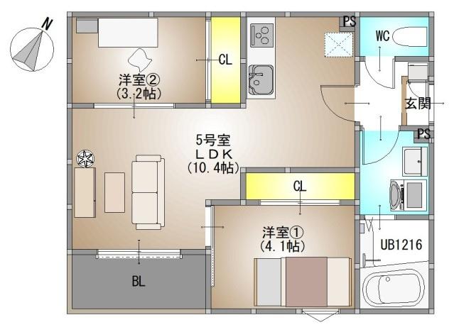 REGALEST 藤原光町 間取り図画像