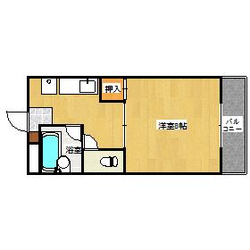 ゼブラハイツ 間取り図画像