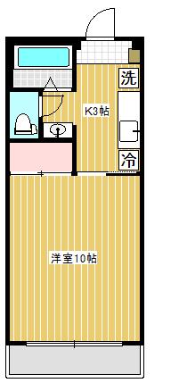 アバンサール小林 間取り図画像