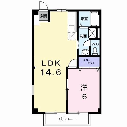 サザンウインド 間取り図画像