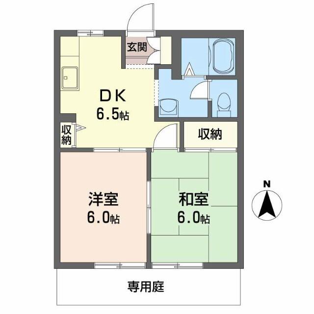 リバーサイド庄内 間取り図画像
