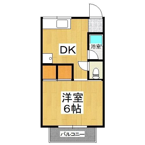 Ｂ・フォレストⅥ 間取り図画像