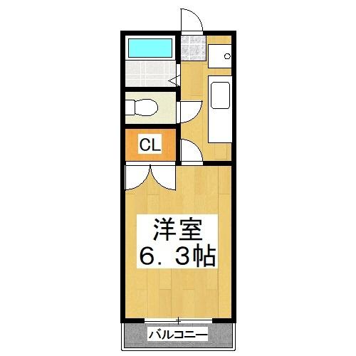 シャルムパレスA 間取り図画像