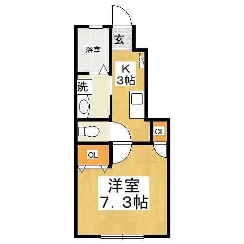 パシフィコ　C棟 間取り図画像