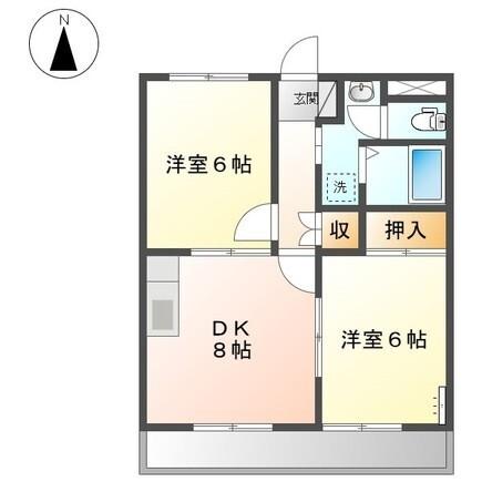 マンションアーク壱番館 間取り図画像