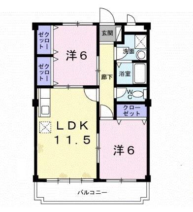 ビュー・セジュール 間取り図画像
